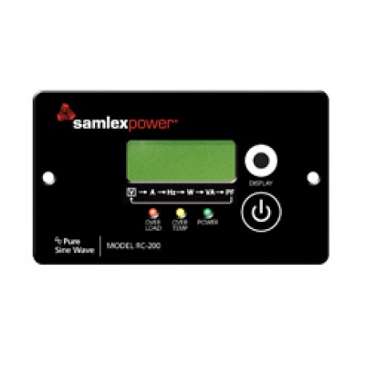 TÉLÉCOMMANDE POUR ONDULEUR SAMLEX  RC-200 LCD